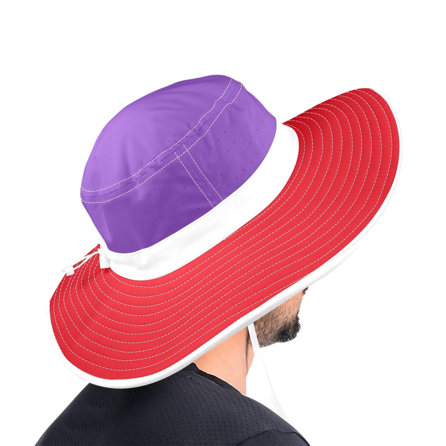 Sailor Mars Wide Brim Bucket Hat