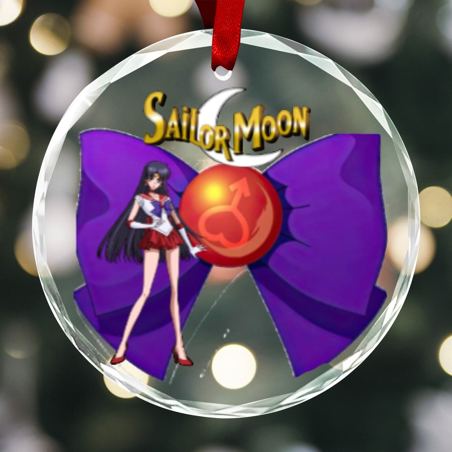 美少女戰士圓水晶飾品 - Sailor Mars