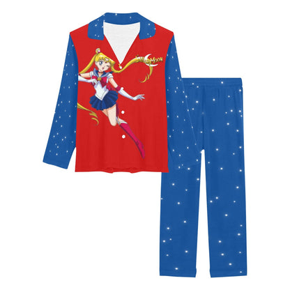 Sailor Moon Women's Long Pajama Set