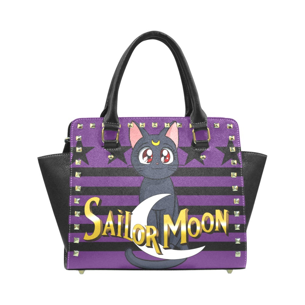 Sailor Moon Luna Rivited Shoulder Handbag