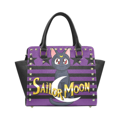 Sailor Moon Luna Rivited Shoulder Handbag