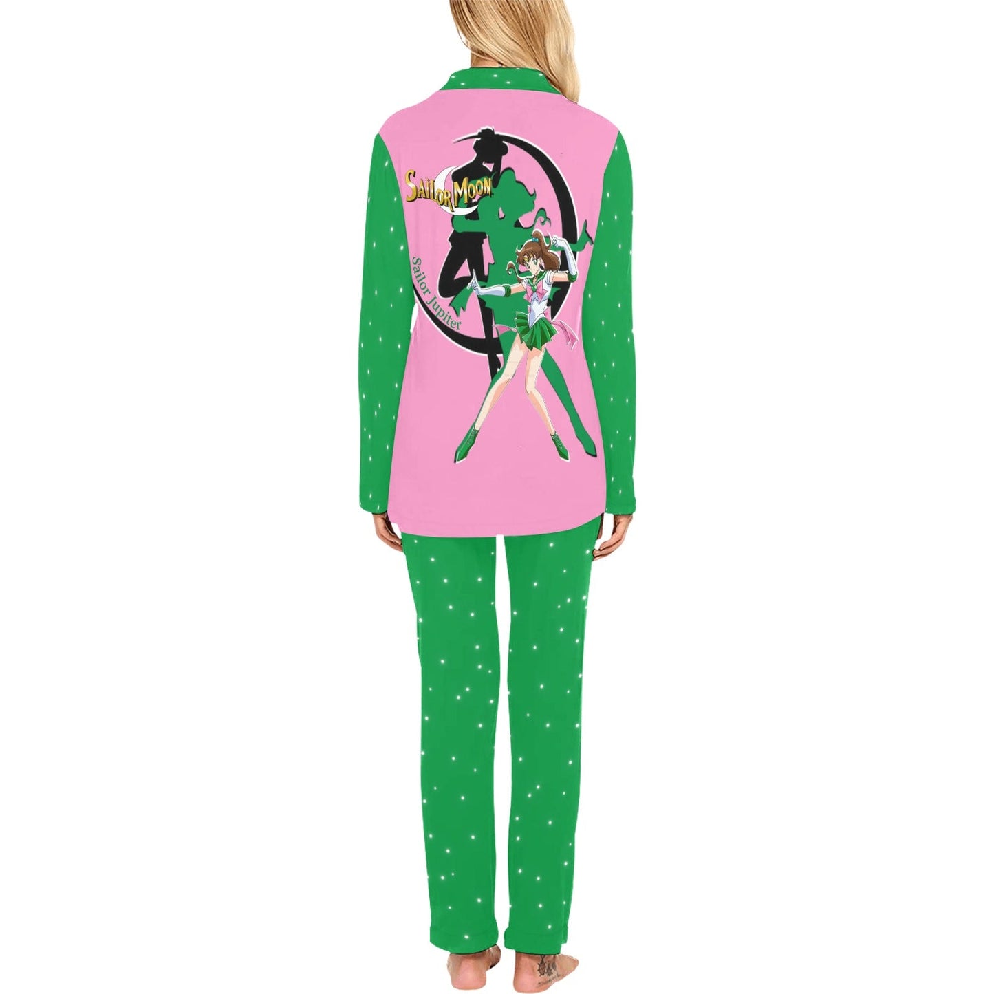 Sailor Jupiter Women's Long Pajama Set