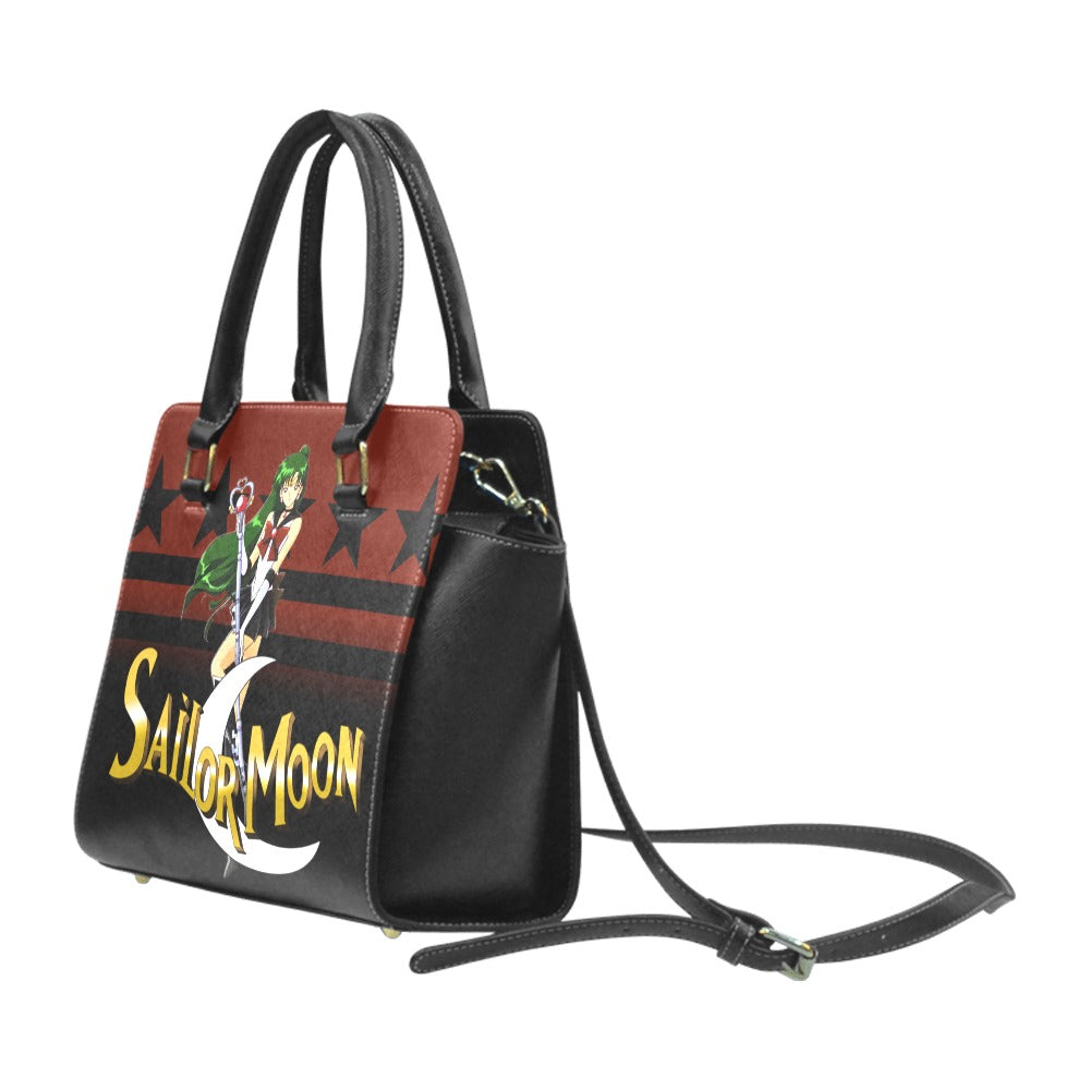 Bolso de hombro con remaches de Sailor Pluto