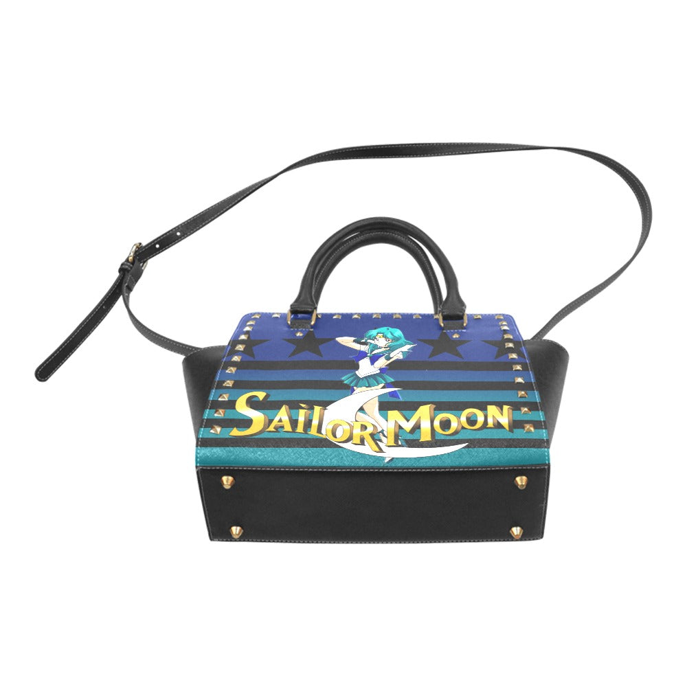 Sailor Neptune Rivited Shoulder Handbag