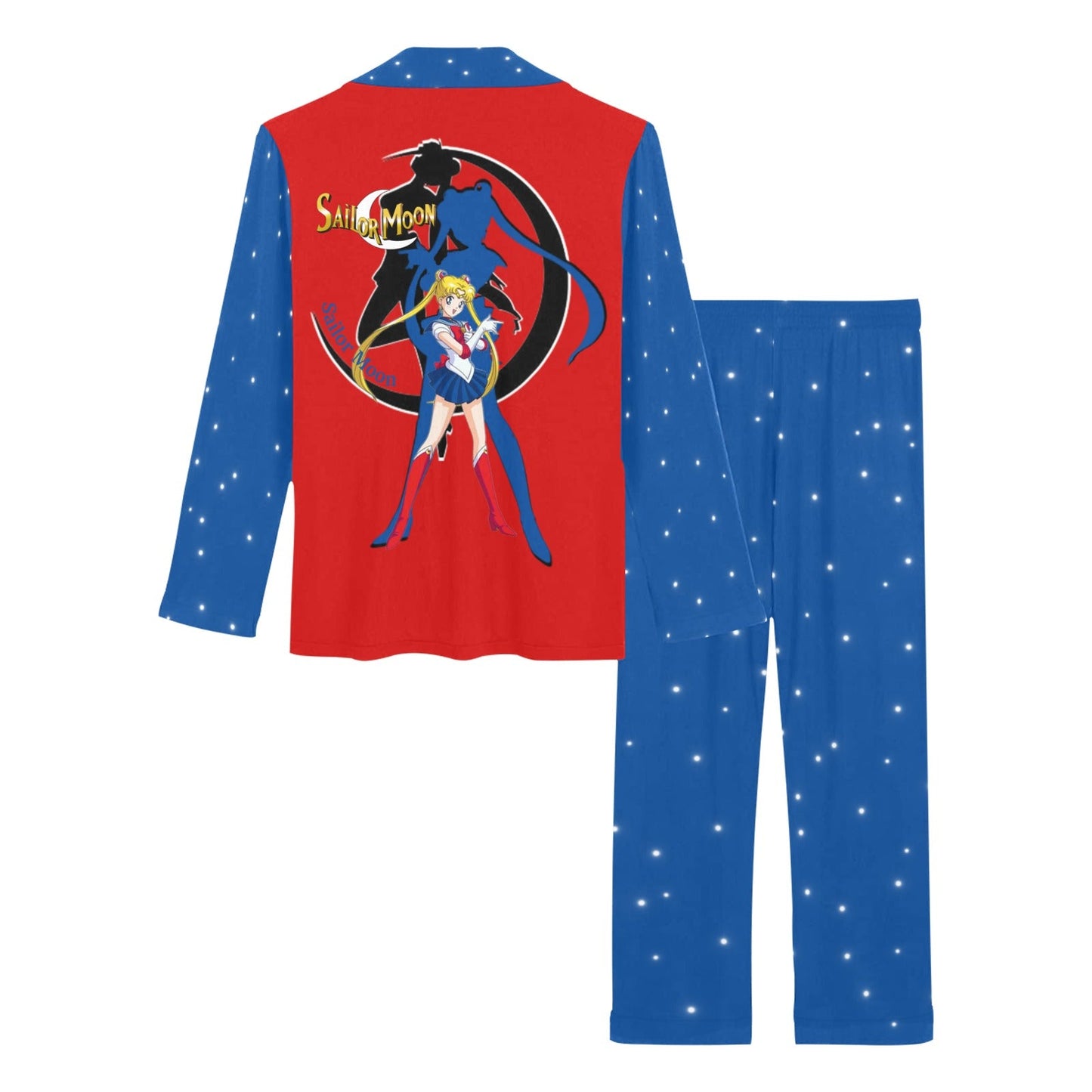 Sailor Moon Women's Long Pajama Set