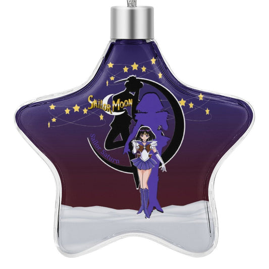 Sailor Moon Aluminum Christmas Hanging Star Pendant - Sailor Saturn