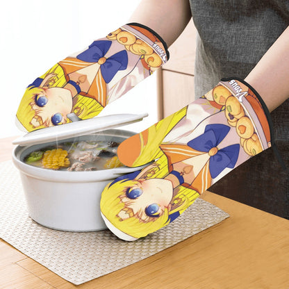 Sailor Venus Oven Mitt & Pot Holder Set