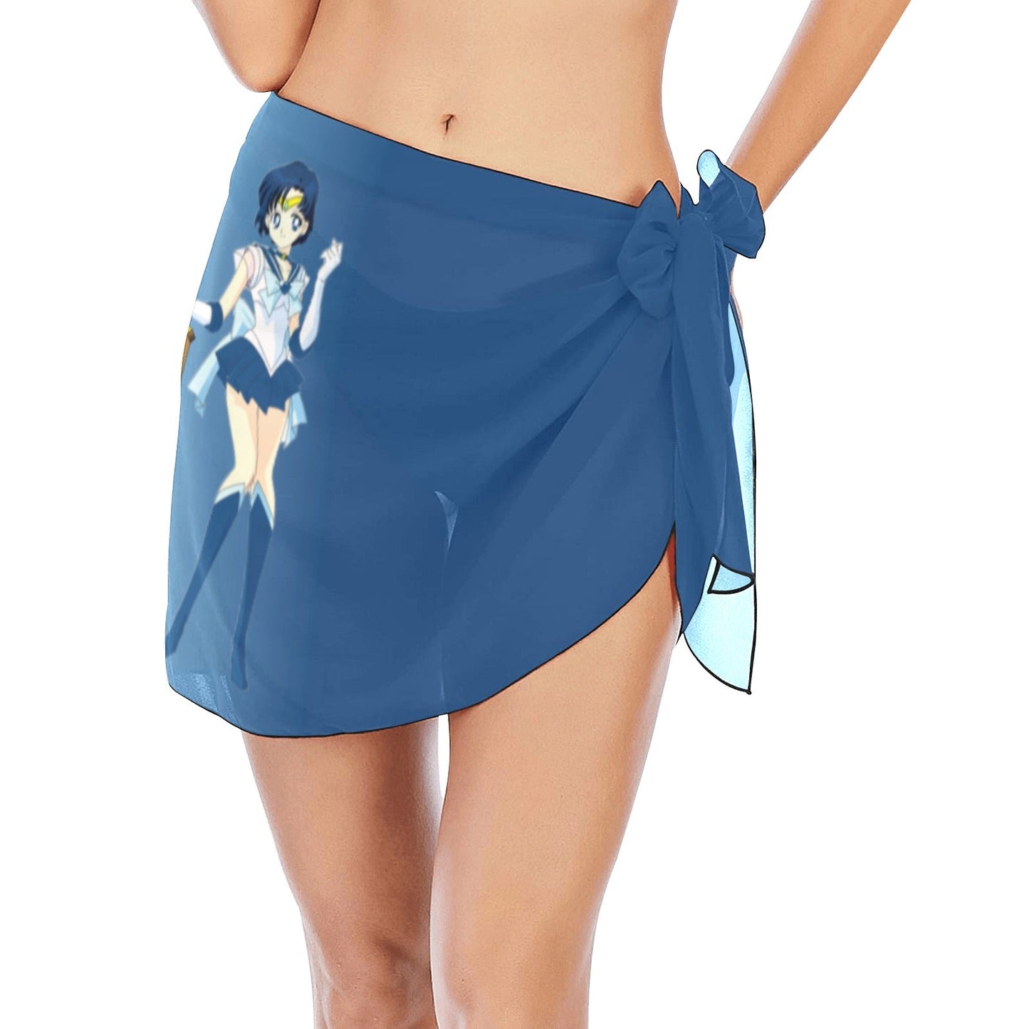 Sailor Mercury Beach Sarong Wrap