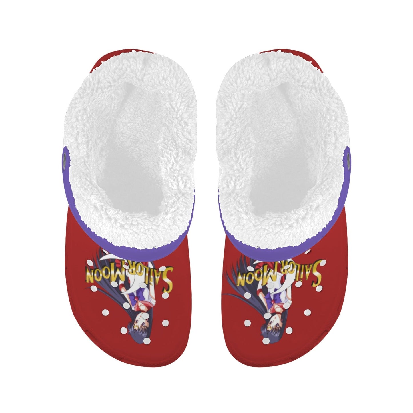 Sailor Mars Fleece Lined Foam Clogs