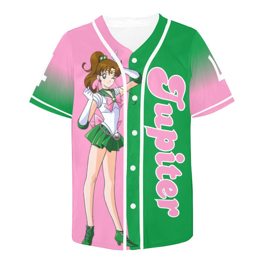 Sailor Jupiter Unisex Baseball Jersey