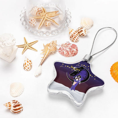 Sailor Moon Aluminum Christmas Hanging Star Pendant - Sailor Saturn