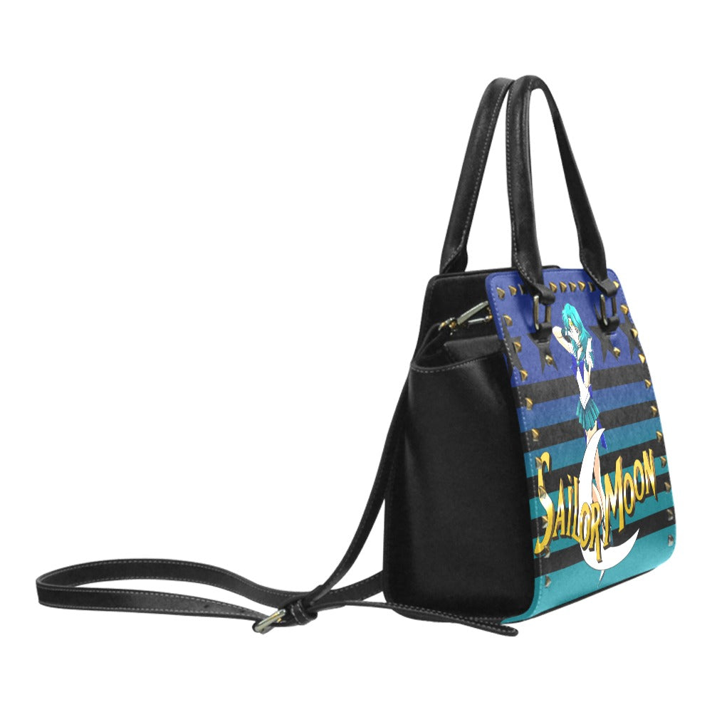 Sailor Neptune Rivited Shoulder Handbag