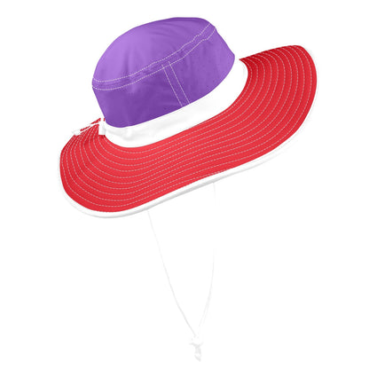 Sailor Mars Wide Brim Bucket Hat