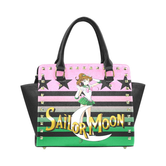 Sailor Jupiter Rivited Shoulder Handbag