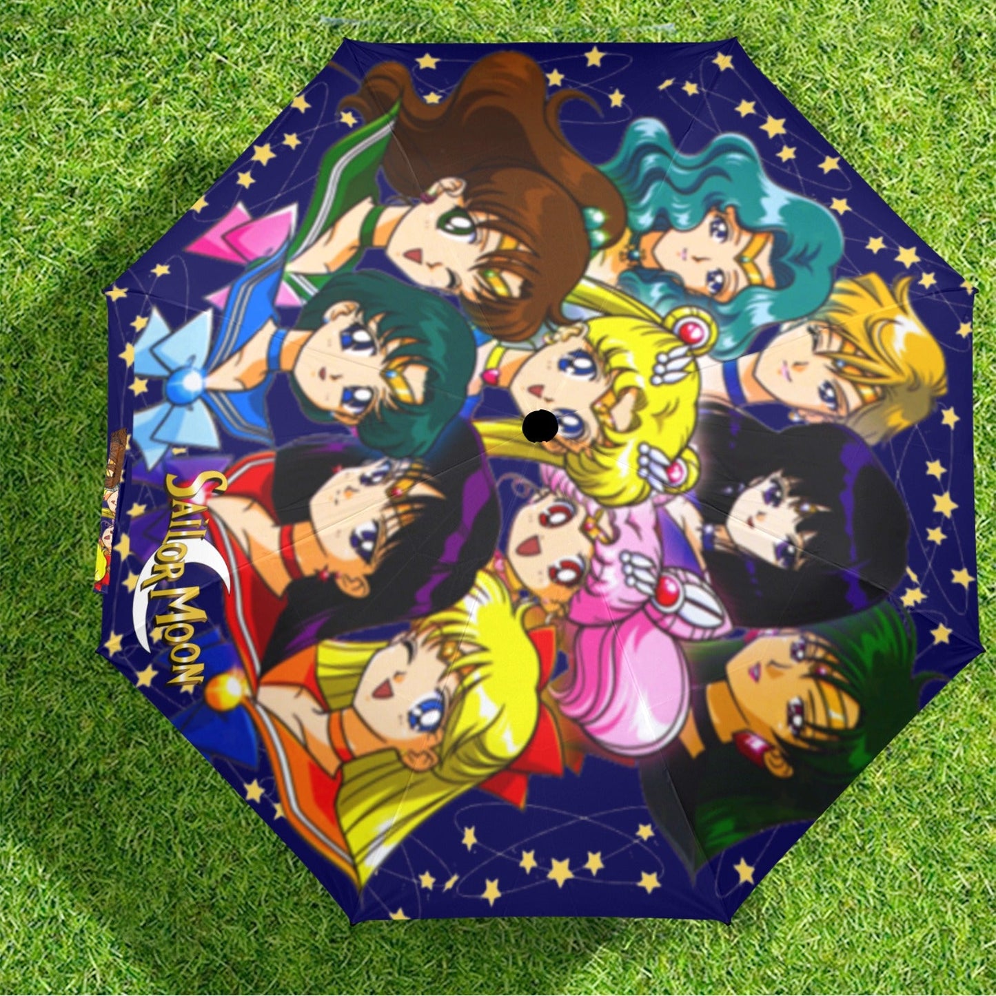 Sailor Moon Semi-Automatic Foldable Umbrella