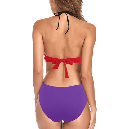 Sailor Mars Inspired Fringe Swimsuit