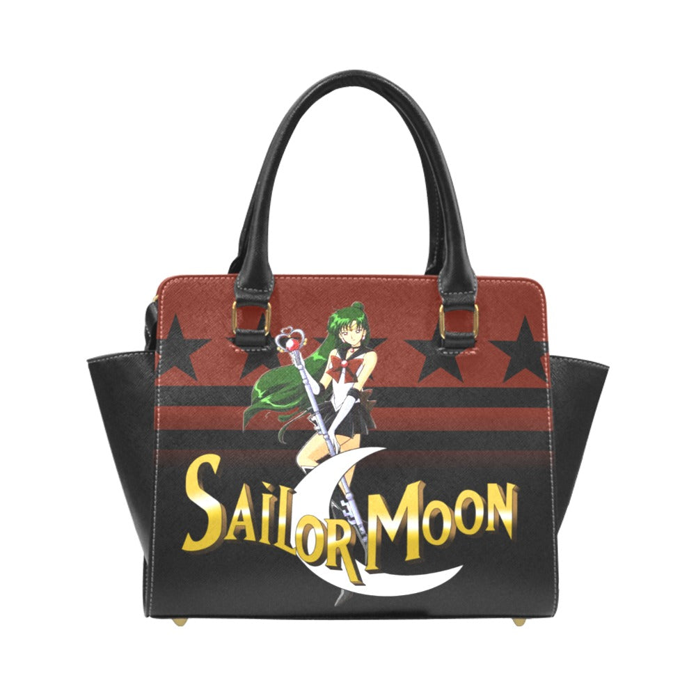 Bolso de hombro con remaches de Sailor Pluto