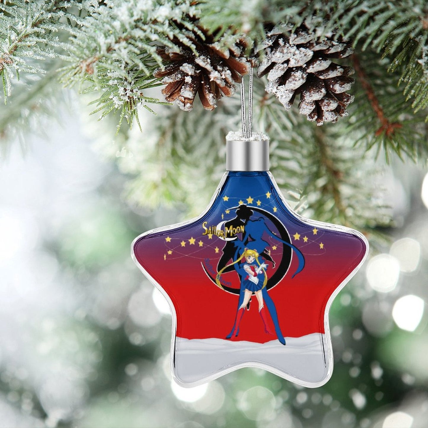 Sailor Moon Aluminum Christmas Hanging Star Pendant - Sailor Moon