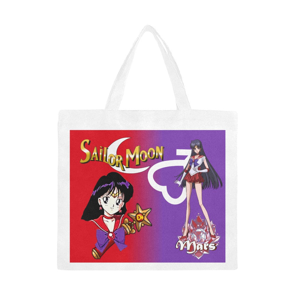 Sailor Mars Canvas Beach Bag