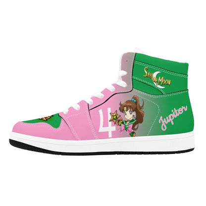 Sailor Jupiter High Top Sneakers