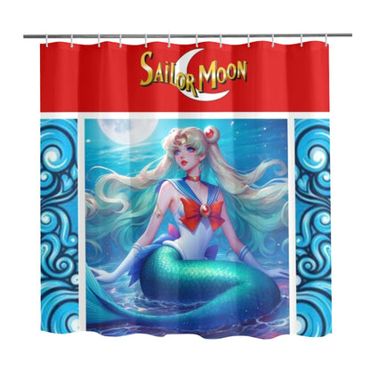 Sailor Moon Shower Curtain Shower Curtain 72" x 72"