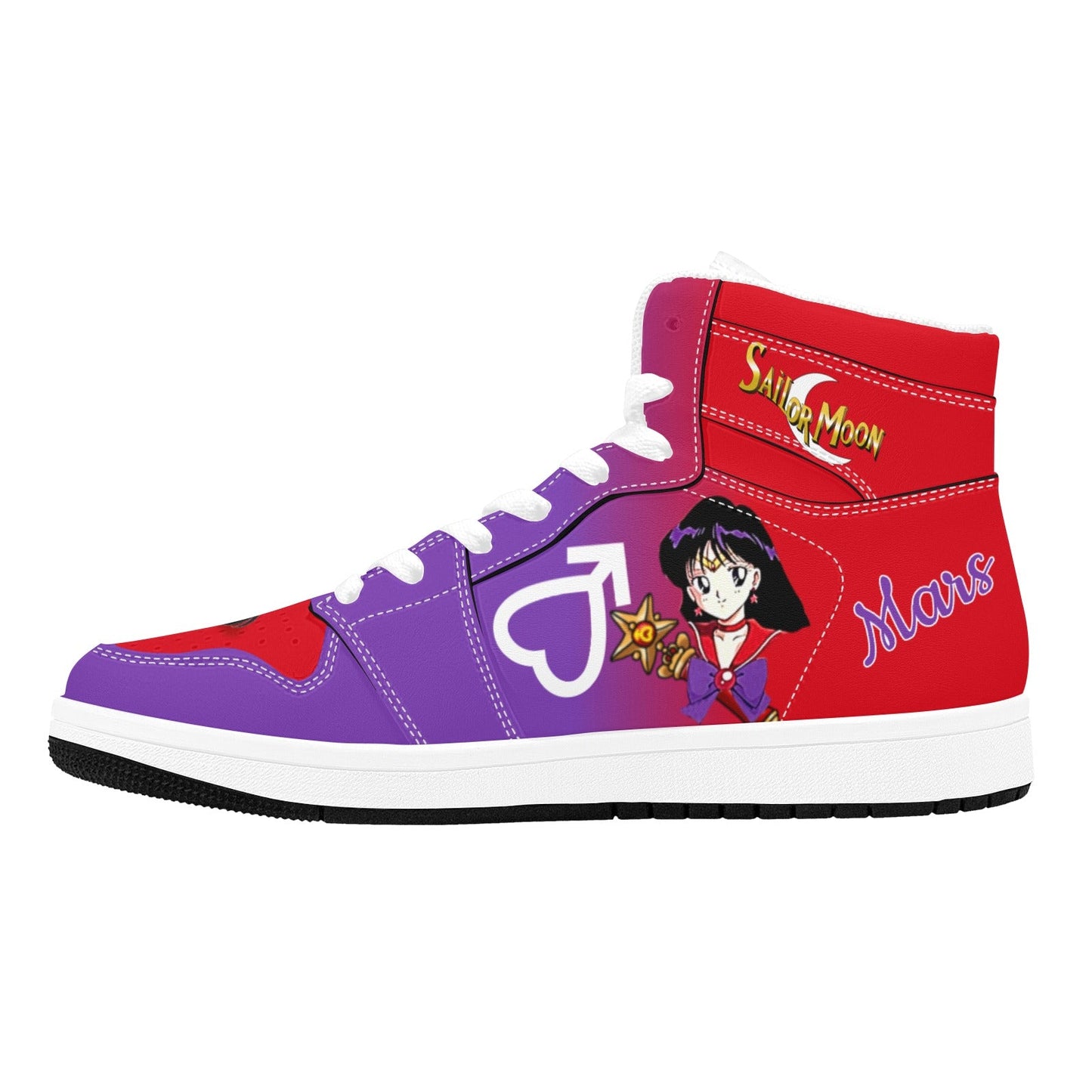 Sailor Mars High Top Sneakers