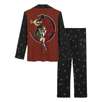 Sailor Pluto Women's Long Pajama Set