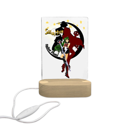 Sailor Pluto 7 Color Acrylic Nightlight 5" x 7.5"