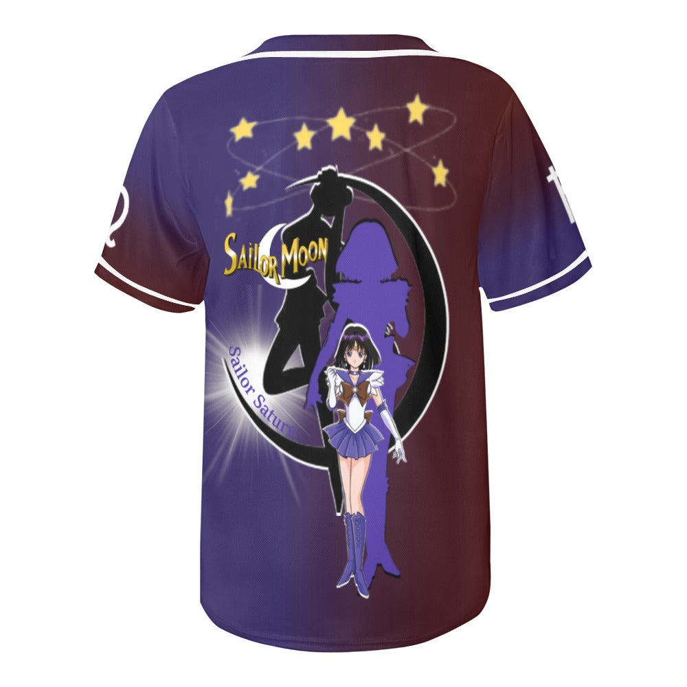 Sailor Saturn Unisex Baseball Jersey