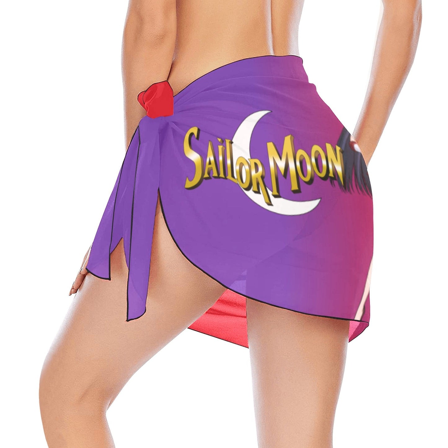 Sailor Mars Beach Sarong Wrap