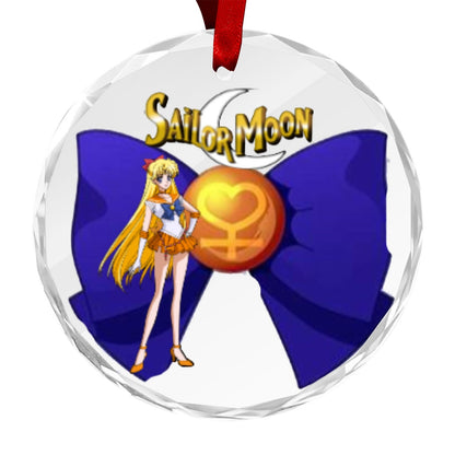 Sailor Moon Round Crystal Ornament - Sailor Venus