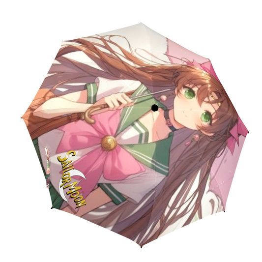 Sailor Jupiter Semi-Automatic Foldable Umbrella