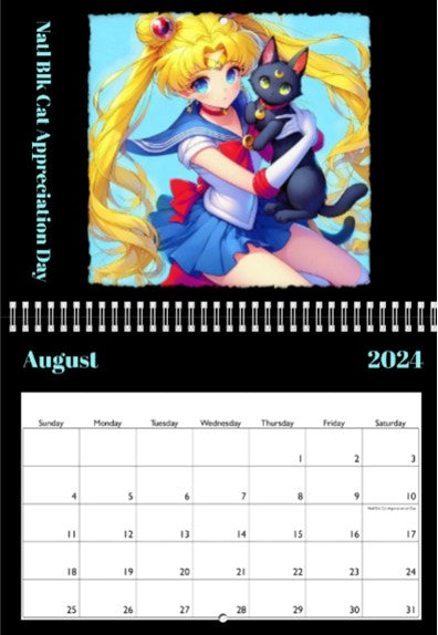 Sailor Moon 2024 Calendar - FREE SHIPPING