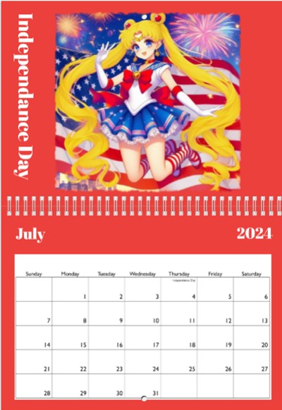 Sailor Moon 2024 Calendar - FREE SHIPPING