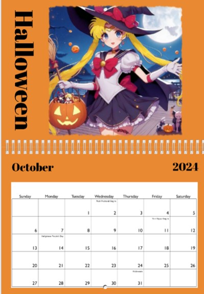 Sailor Moon 2024 Calendar - FREE SHIPPING