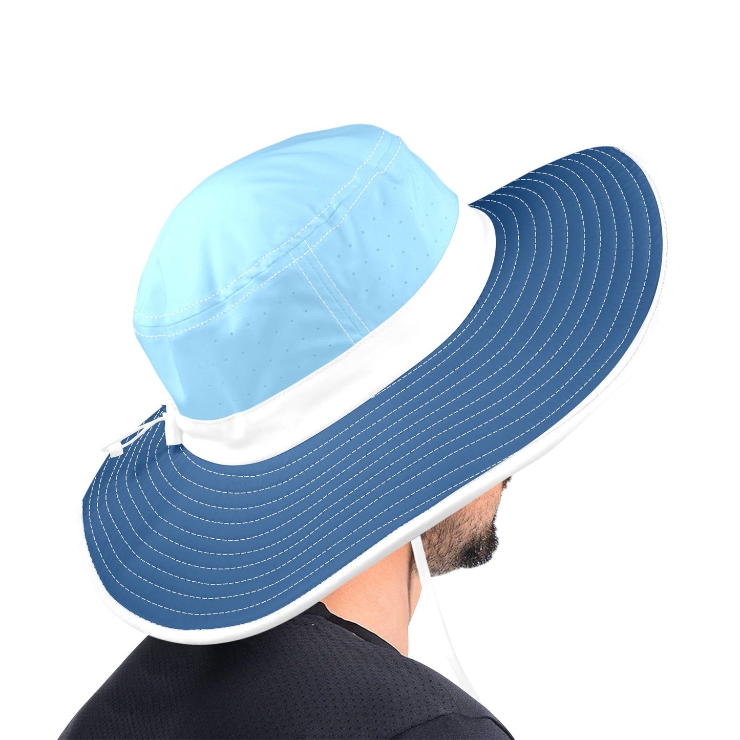 Sailor Mercury Wide Brim Bucket Hat