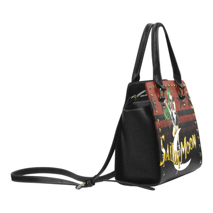 Bolso de hombro con remaches de Sailor Pluto