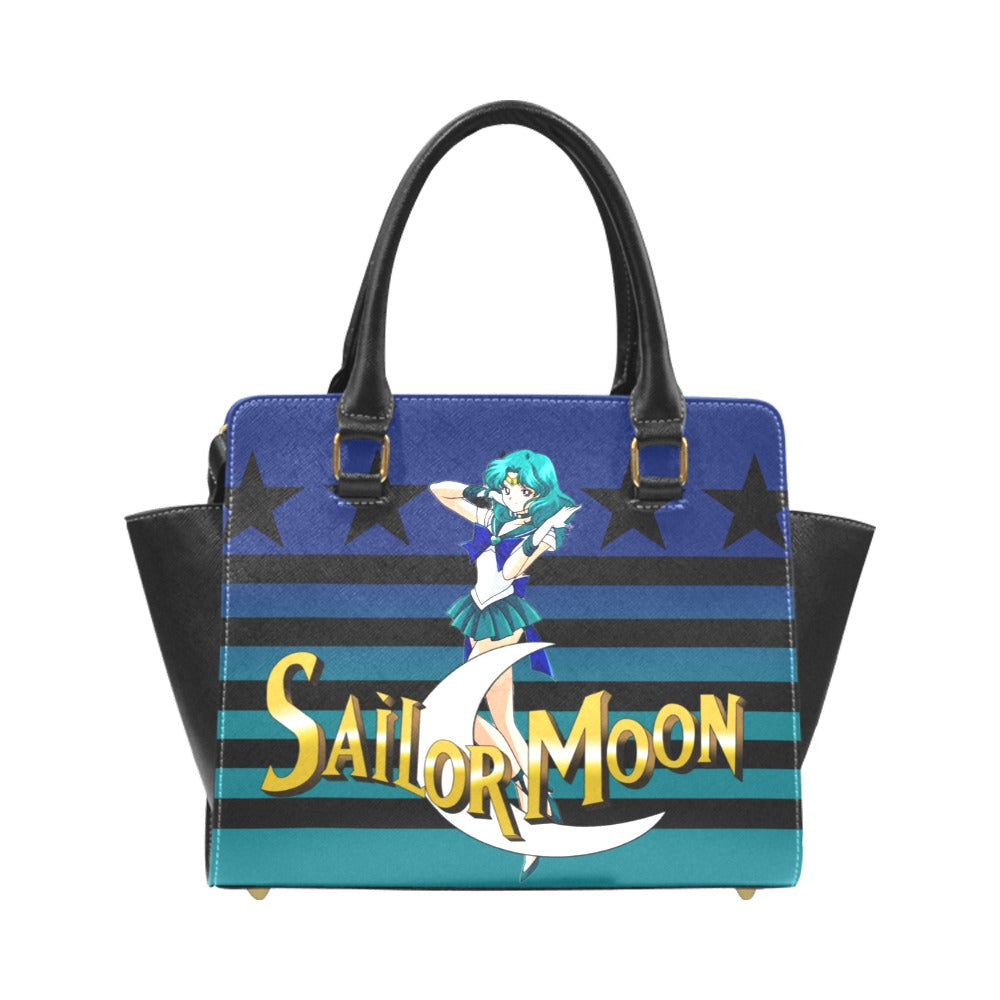 Sailor Neptune Rivited Shoulder Handbag