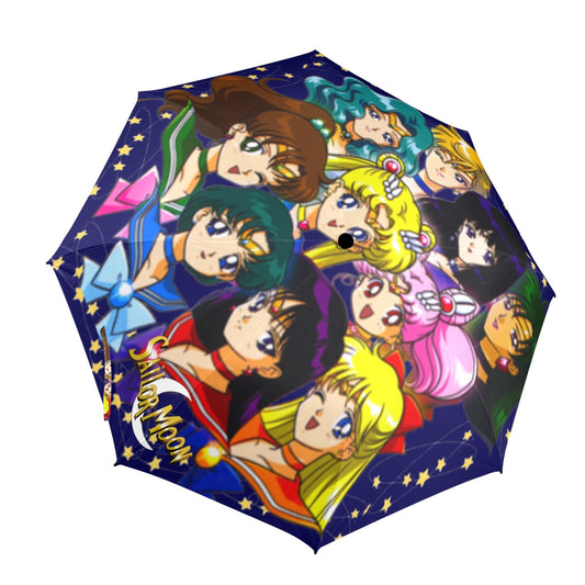 Sailor Moon Semi-Automatic Foldable Umbrella