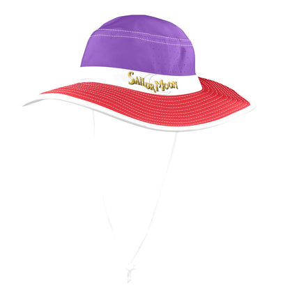 Sailor Mars Wide Brim Bucket Hat