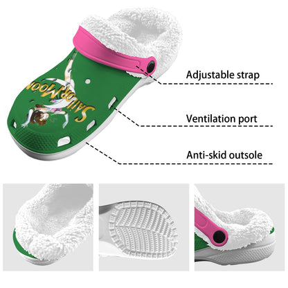 Sailor Jupiter Fleece Lined Foam Clogs