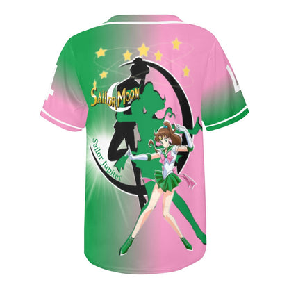 Sailor Jupiter Unisex Baseball Jersey