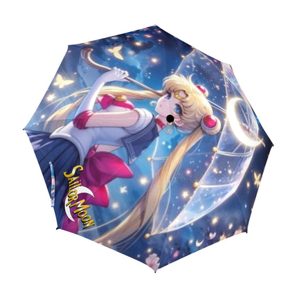 Sailor Moon Semi-Automatic Foldable Umbrella