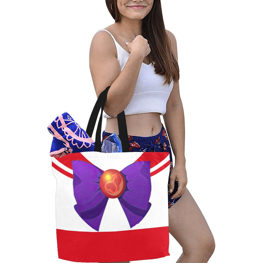 Sailor Mars Large Beach Bag 25 h x 18w x15L