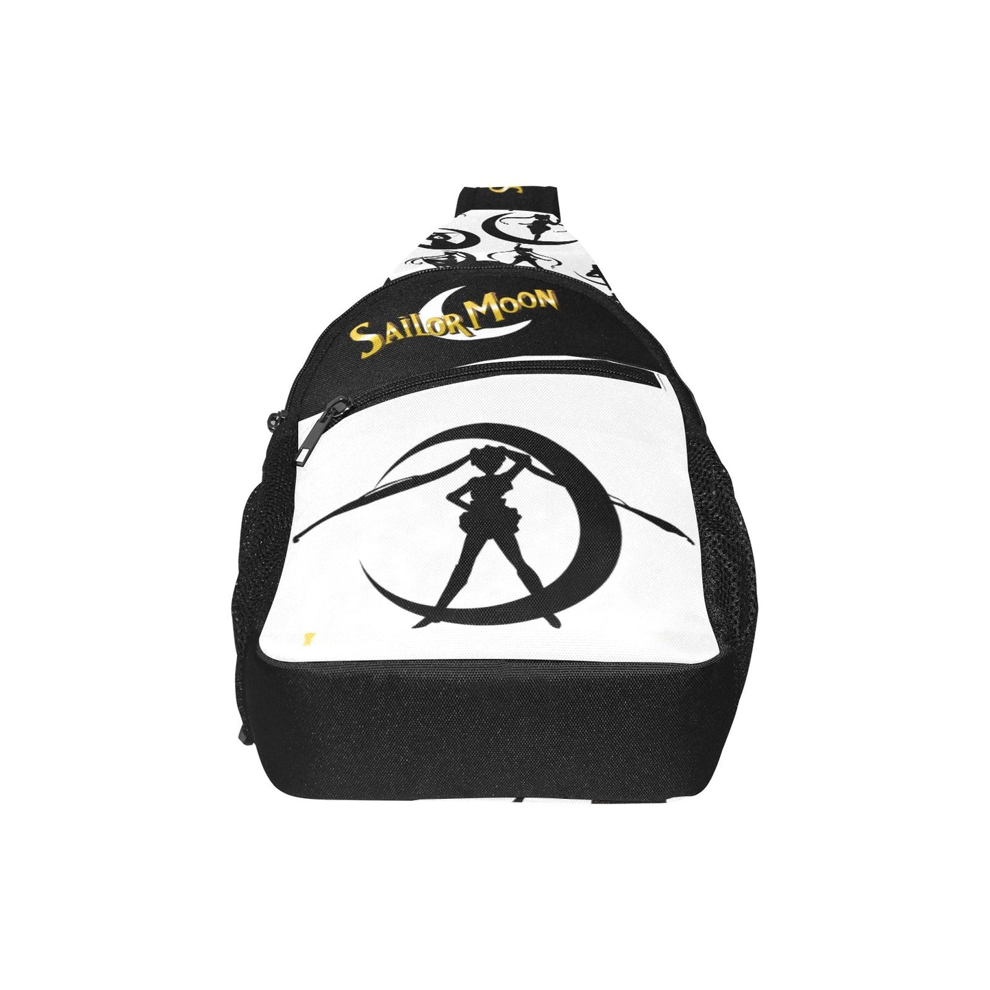 Bolso bandolera Sailor Moon negro/blanco