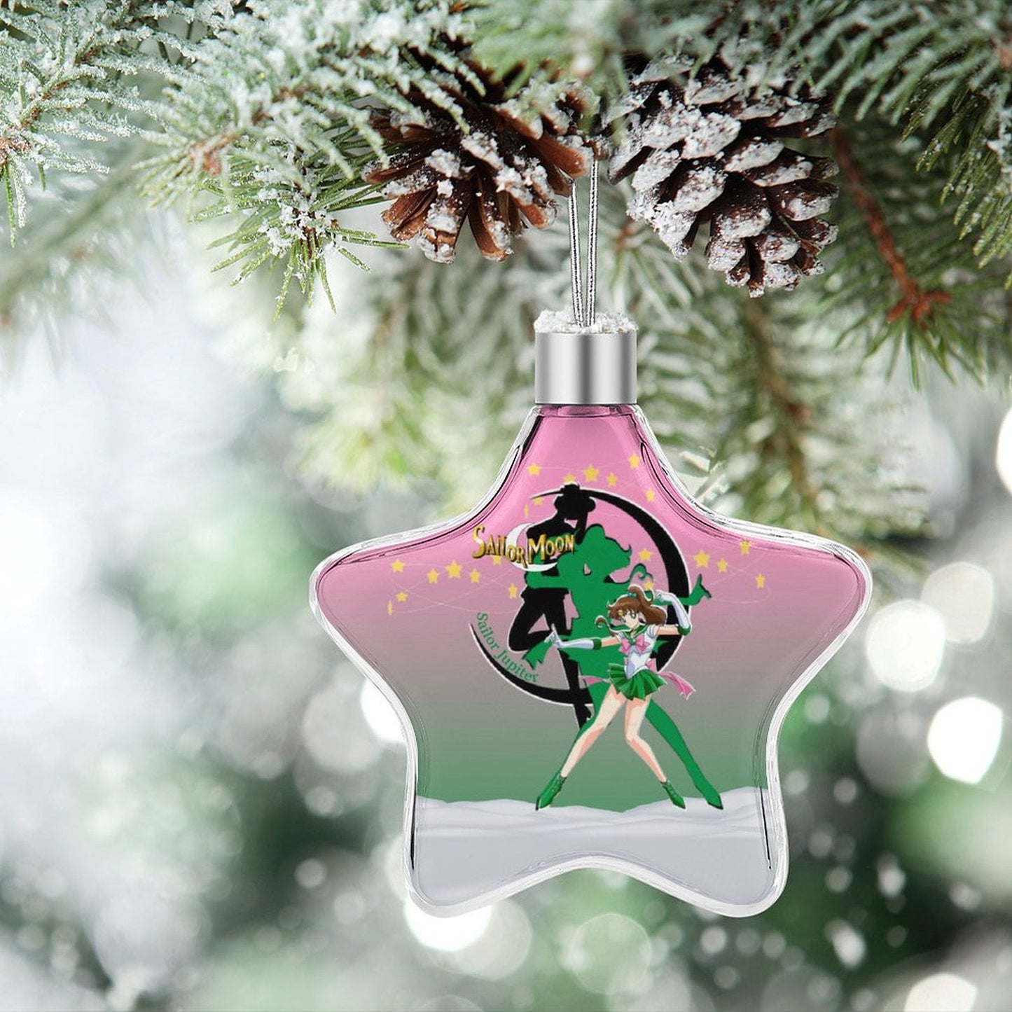 Sailor Moon Aluminum Christmas Hanging Star Pendant - Sailor Jupiter