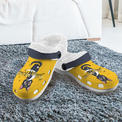 Sailor Luna Fleece Lined Foam Clogs