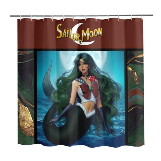 Sailor Pluto Shower Curtain Shower Curtain 72" x 72"