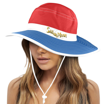 Sailor Moon Wide Brim Bucket Hat