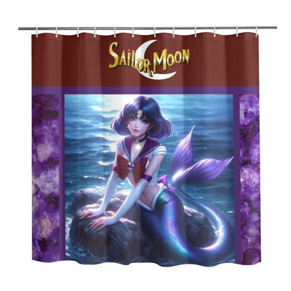 Sailor Saturn Shower Curtain Shower Curtain 72" x 72"